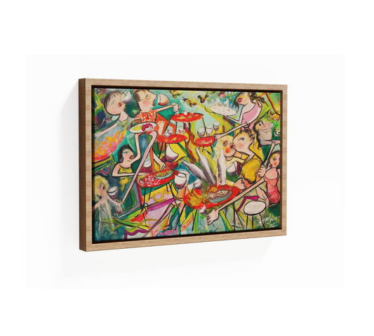 Canvas Happy Dinner II