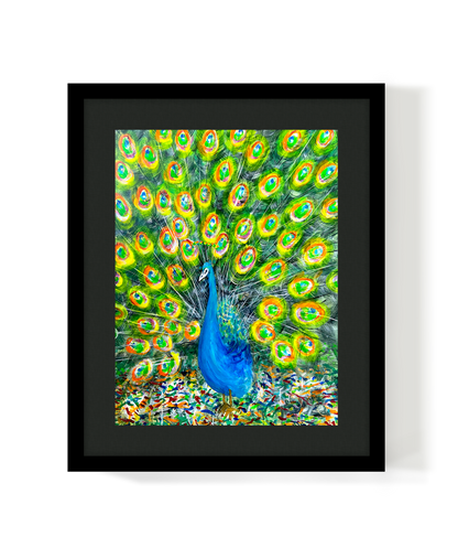 Cuadro Pavo Real